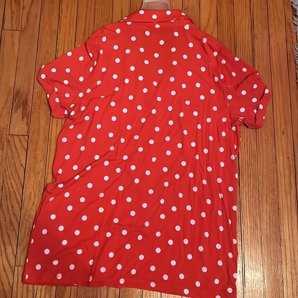 Women’s small red polka dot blouse - Picture 2 of 2
